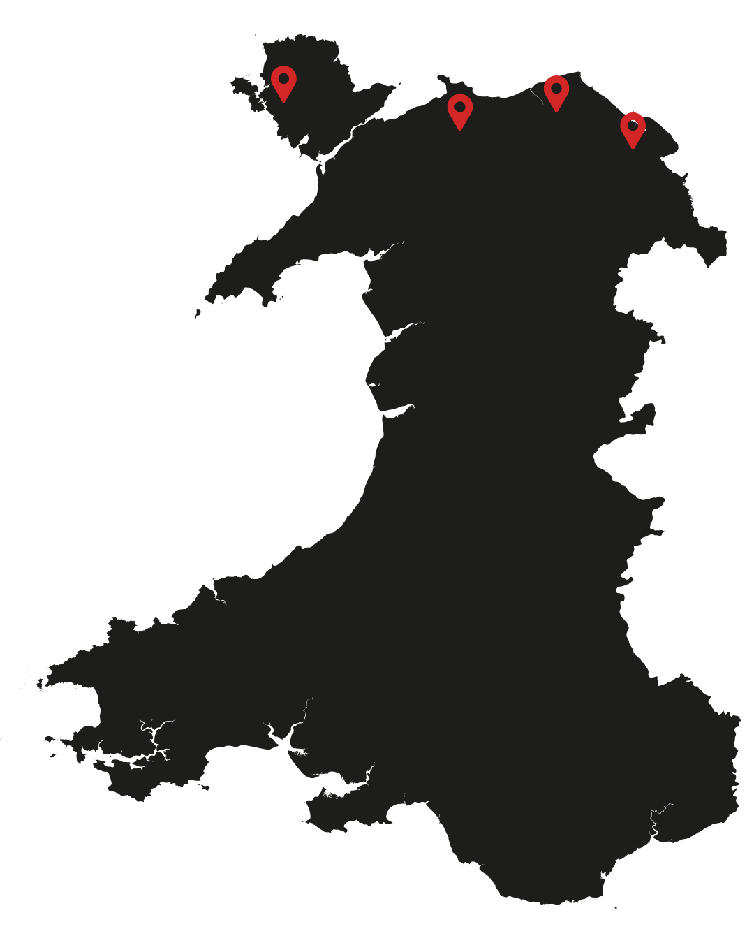LLS Wales Locations