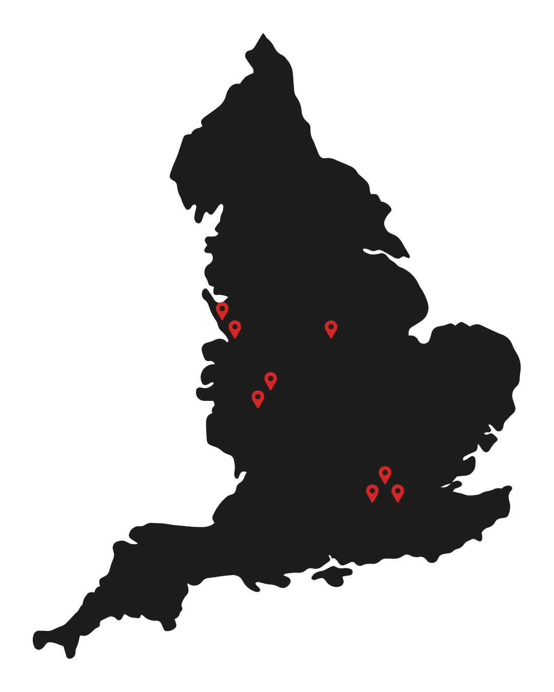 LLS locations England